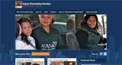 Desktop Screenshot of injurypreventioncenter.org